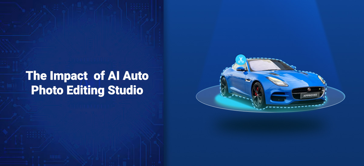 A glimpse into the world of AI auto photo editing studio, highlighting the impact of Automotive Artificial Intelligence.