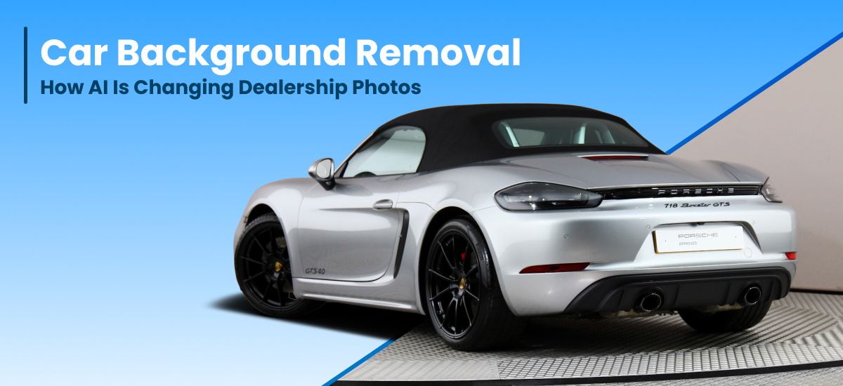 Instructions for car background removal to enhance image focus and presentation.