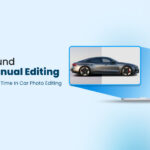 Visual comparison showcasing AI car background removal against conventional editing, emphasizing efficiency and quality.